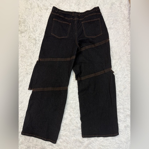 Fashion Nova Jenny Denim Pant - Dark Wash - Picture 4 of 4